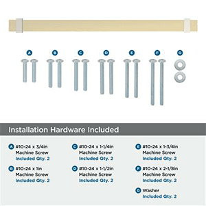 12" Overton Appliance Pull, Brushed Matte Black/Satin Nickel Alt 1 - Image