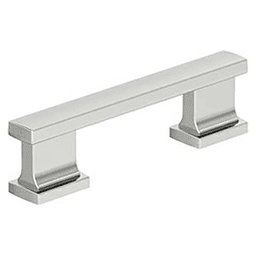 3" Triomphe Cabinet Pull, Polished Chrome Main - Image
