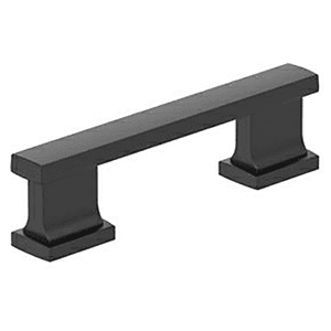 3" Triomphe Cabinet Pull, Matte Black Main - Image