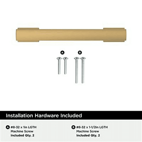 3-3/4" Triomphe Cabinet Pull, Satin Nickel Alt 3 - Image
