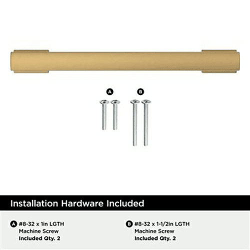 5-1/16" Triomphe Cabinet Pull, Champagne Bronze Alt 2 - Image