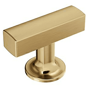 1-3/4" Everett Cabinet T-Knob, Champagne Bronze Main - Image