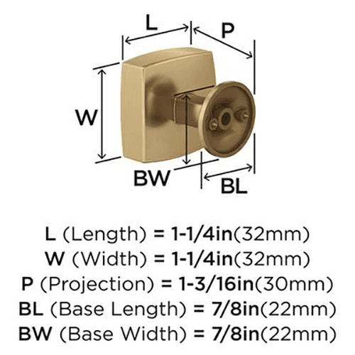 1-1/4" Everett Cabinet Knob, Matte Black Alt 3 - Image