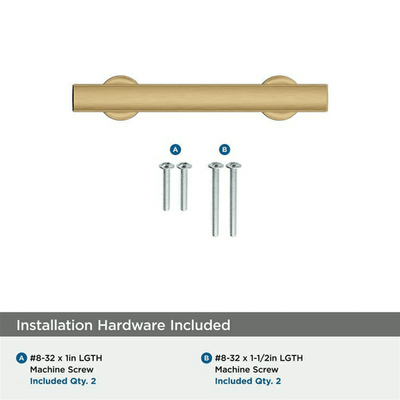 3" Everett Cabinet Pull, Polished Nickel Alt 3 - Image