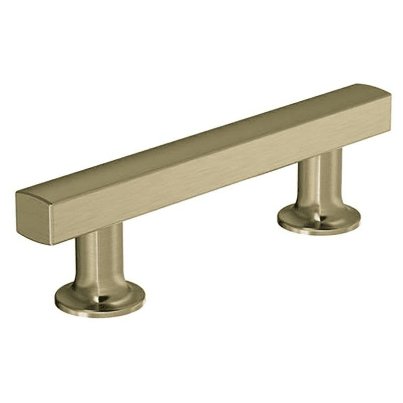3" Everett Cabinet Pull, Golden Champagne Main - Image