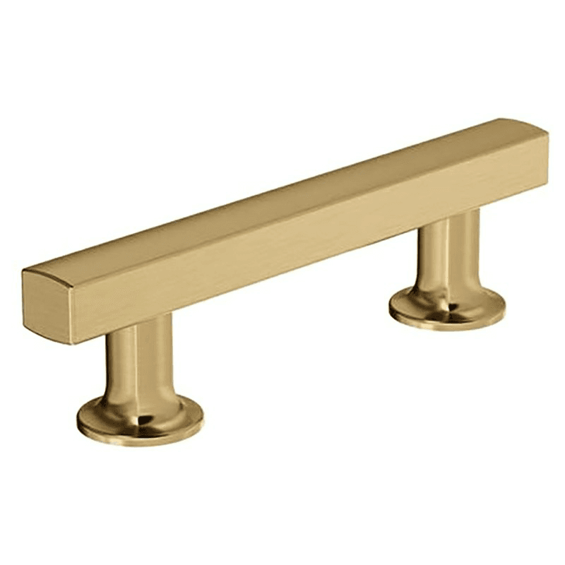 3" Everett Cabinet Pull, Champagne Bronze Main - Image