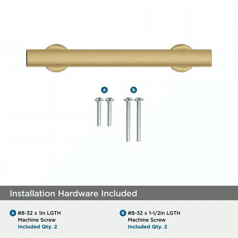 3-3/4" Everett Cabinet Pull, Champagne Bronze Alt 3 - Image