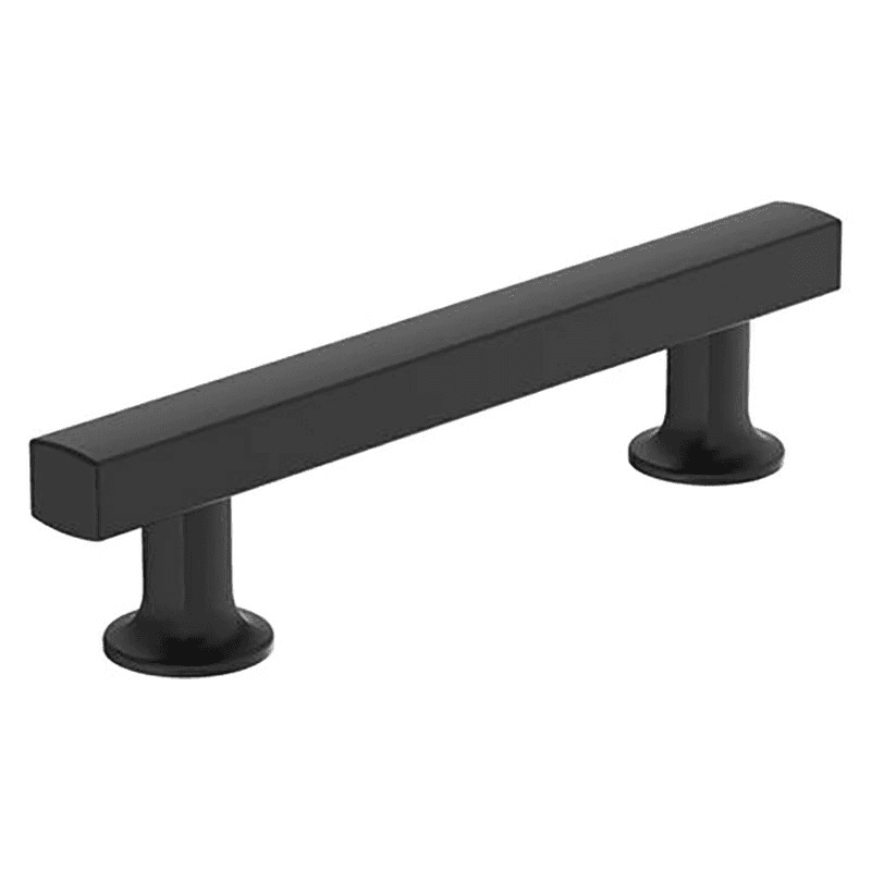 3-3/4" Everett Cabinet Pull, Matte Black Main - Image
