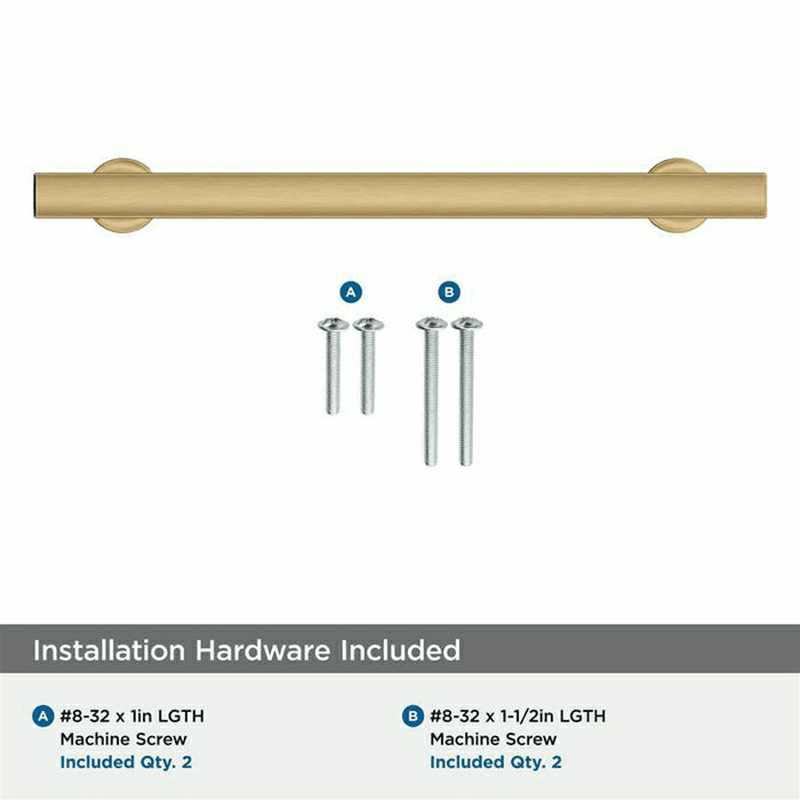 6-5/16" Everett Cabinet Pull, Matte Black Alt 3 - Image
