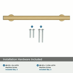 6-5/16" Everett Cabinet Pull, Matte Black Alt 3 - Image