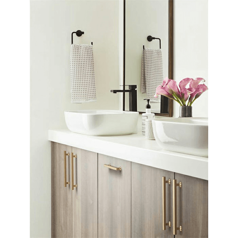 7-9/16" Everett Cabinet Pull, Champagne Bronze Alt 1 - Image