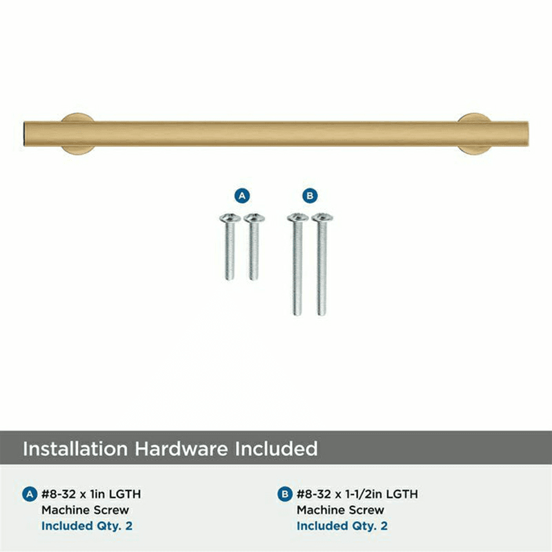 8-13/16" Everett Cabinet Pull, Satin Nickel Alt 3 - Image