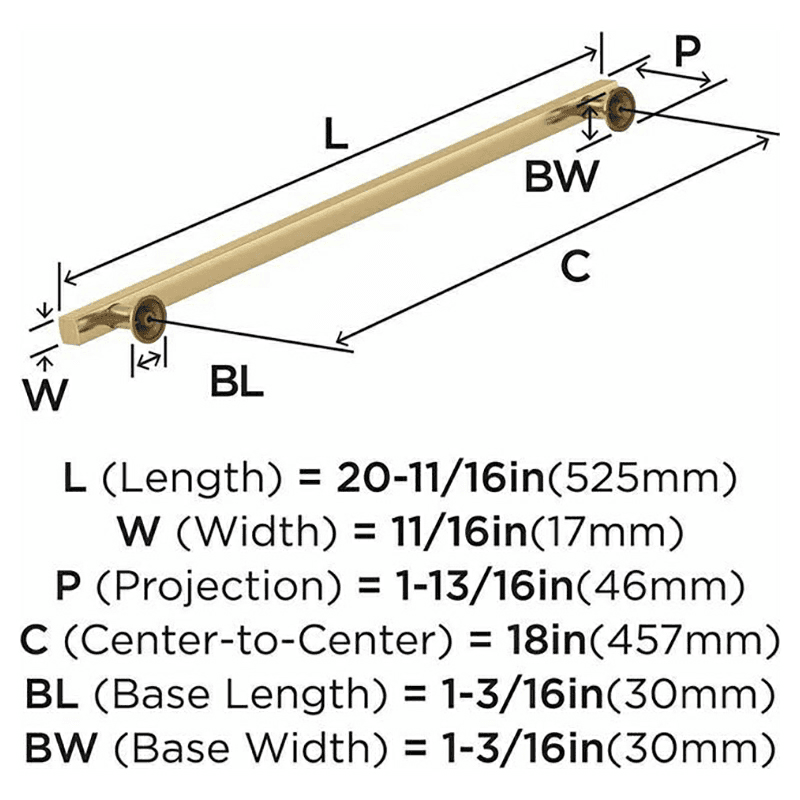 18" Everett Appliance Pull, Matte Black Alt 2 - Image