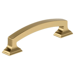 3-3/4" Incisive Cabinet Pull, Champagne Bronze Main - Image