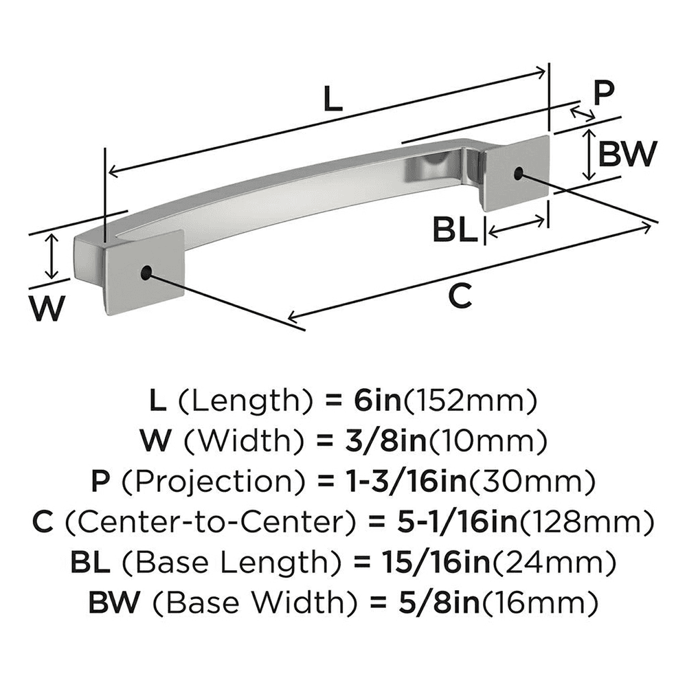 5-1/16" Incisive Cabinet Pull, Oil-Rubbed Bronze Alt 3 - Image