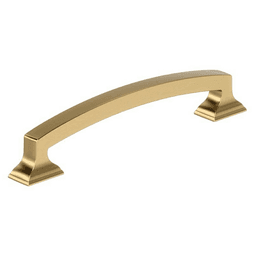 5-1/16" Incisive Cabinet Pull, Champagne Bronze Main - Image
