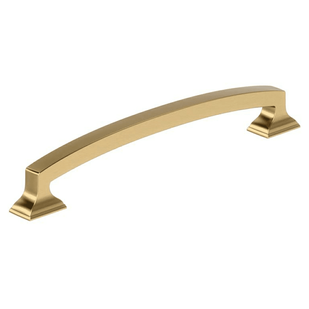6-5/16" Incisive Cabinet Pull, Champagne Bronze Main - Image