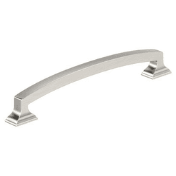 6-5/16" Incisive Cabinet Pull, Satin Nickel Main - Image