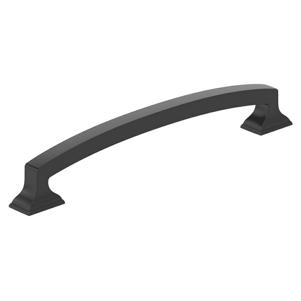 6-5/16" Incisive Cabinet Pull, Matte Black Main - Image