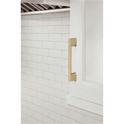 3-3/4" Cityscape Cabinet Pull, Matte Black Alt 1 - Image