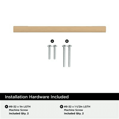3-3/4" Cityscape Cabinet Pull, Matte Black Alt 3 - Image