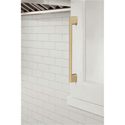 6-5/16" Cityscape Cabinet Pull, Matte Black Alt 1 - Image