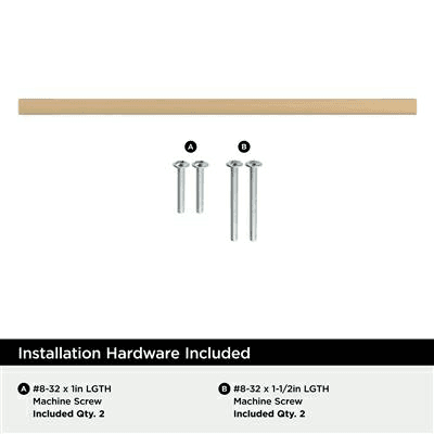 7-9/16" Cityscape Cabinet Pull, Champagne Bronze Alt 3 - Image