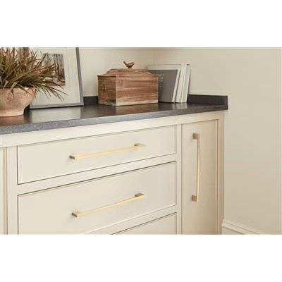 10-1/16" Cityscape Cabinet Pull, Champagne Bronze Alt 1 - Image
