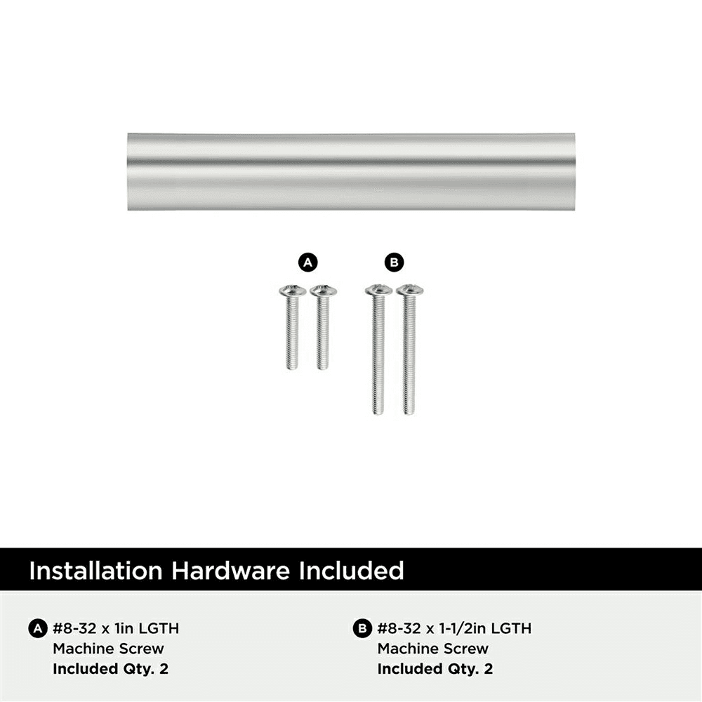 3" Composite Cabinet Pull, Matte Black Alt 4 - Image