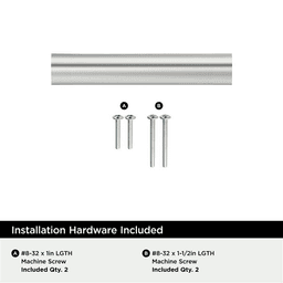 3" Composite Cabinet Pull, Matte Black Alt 4 - Image