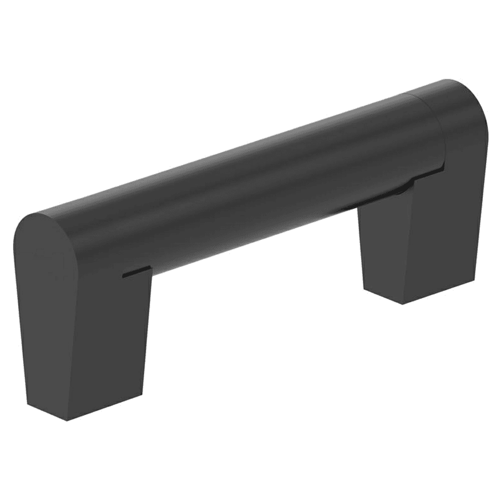 3" Composite Cabinet Pull, Matte Black Main - Image