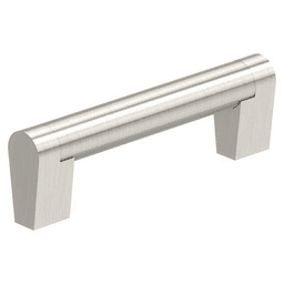 3-3/4" Composite Cabinet Pull, Satin Nickel Main - Image