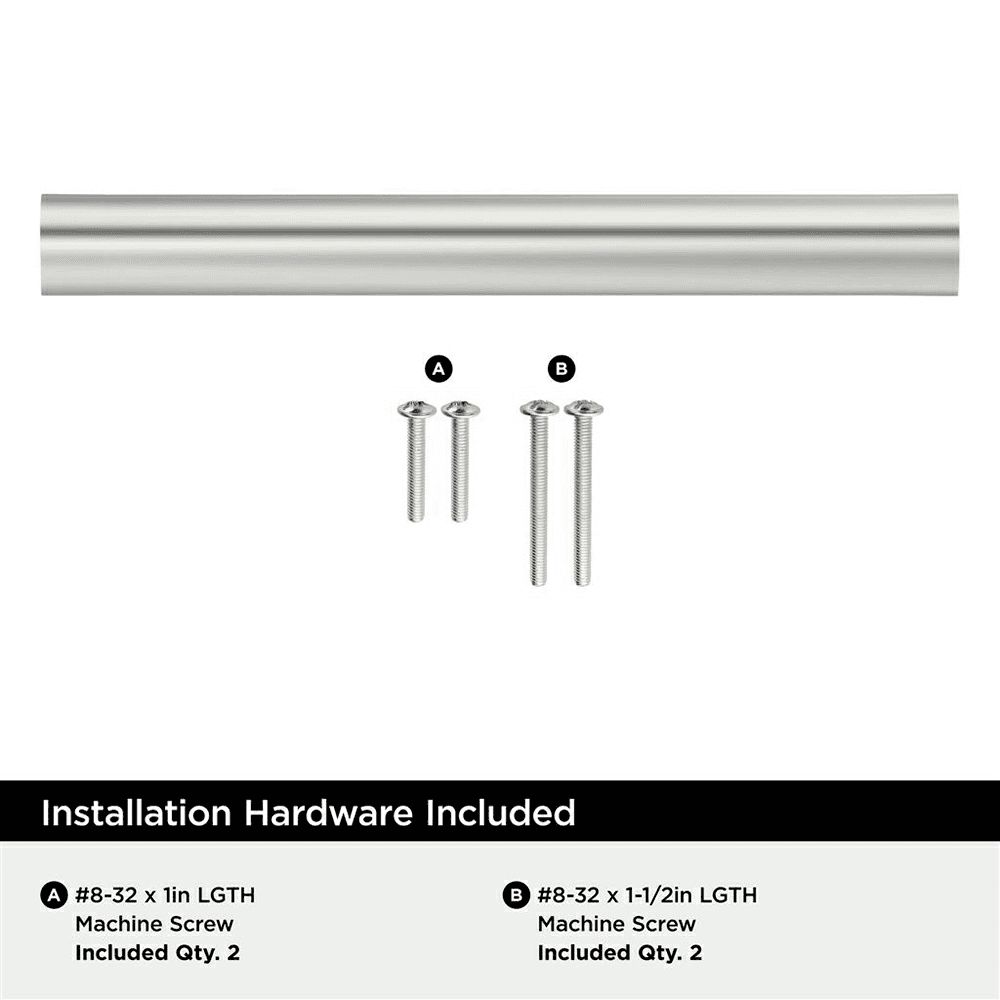 5-1/16" Composite Cabinet Pull, Matte Black Alt 4 - Image