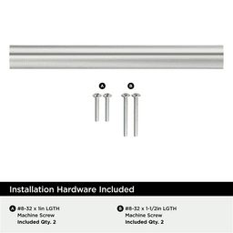5-1/16" Composite Cabinet Pull, Matte Black Alt 4 - Image