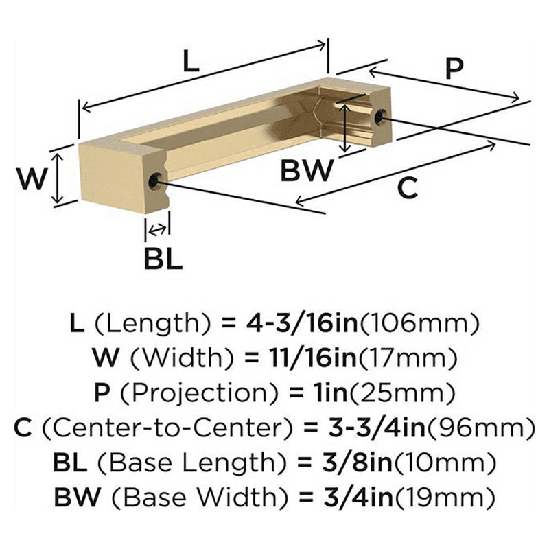 3-3/4" Agument Cabinet Pull, Satin Nickel Alt 2 - Image