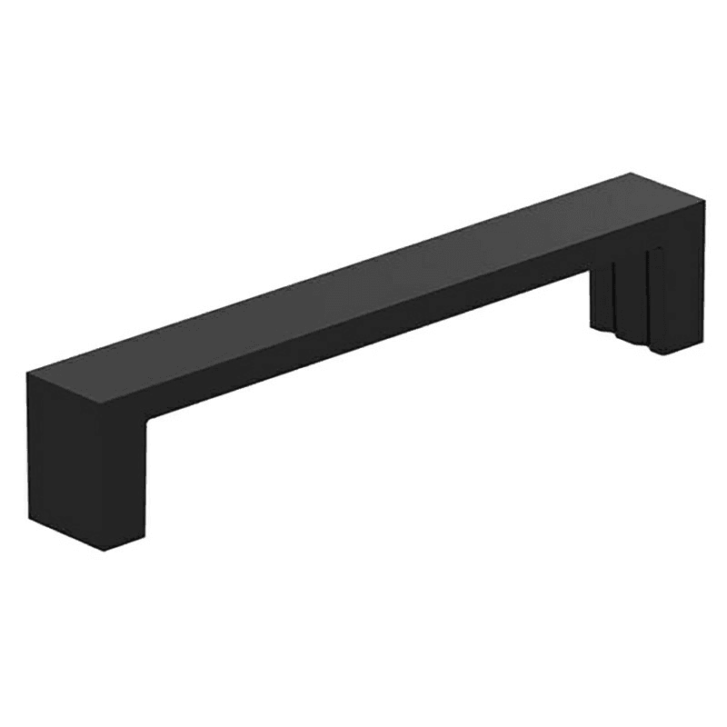 5-1/16" Agument Cabinet Pull, Matte Black Main - Image