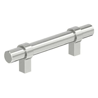 3" Central Bar Pull, Polished Chrome Main - Image