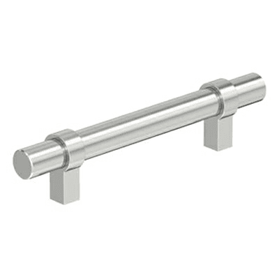 3-3/4" Central Bar Pull, Polished Chrome Main - Image