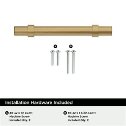 3-3/4" Central Bar Pull, Champagne Bronze Alt 3 - Image