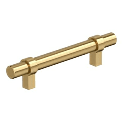 3-3/4" Central Bar Pull, Champagne Bronze Main - Image