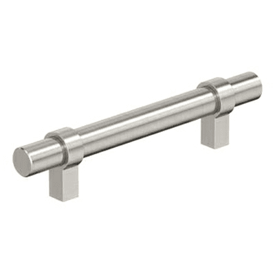 3-3/4" Central Bar Pull, Satin Nickel Main - Image