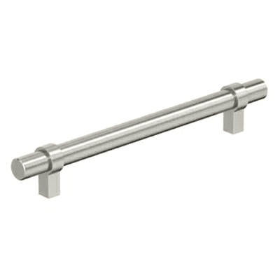 6-5/16" Central Bar Pull, Satin Nickel Main - Image