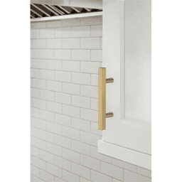 3" Bar Pulls Square Cabinet Pull, Champagne Bronze Alt 1 - Image