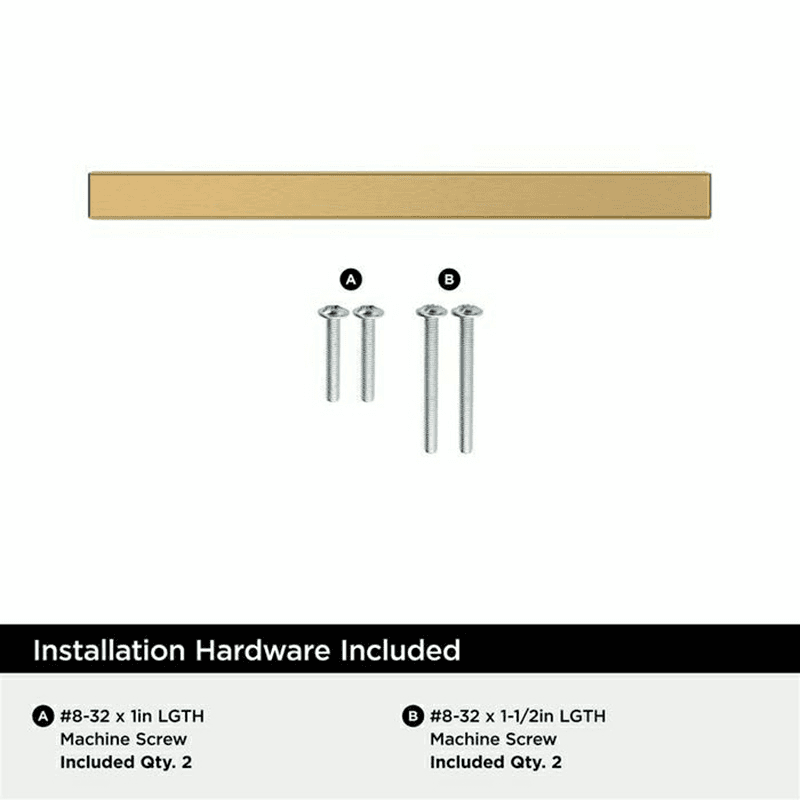 3-3/4" Bar Pulls Square Cabinet Pull, Satin Nickel Alt 3 - Image
