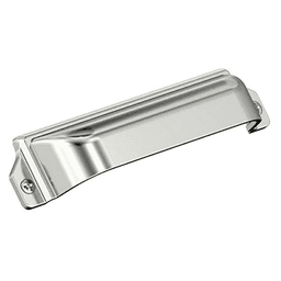 3" x 3-3/4" Haven Cup Pull, Polished Chrome Main - Image