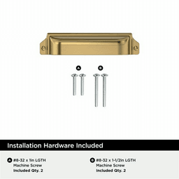 3" x 3-3/4" Haven Cup Pull, Satin Nickel Alt 3 - Image