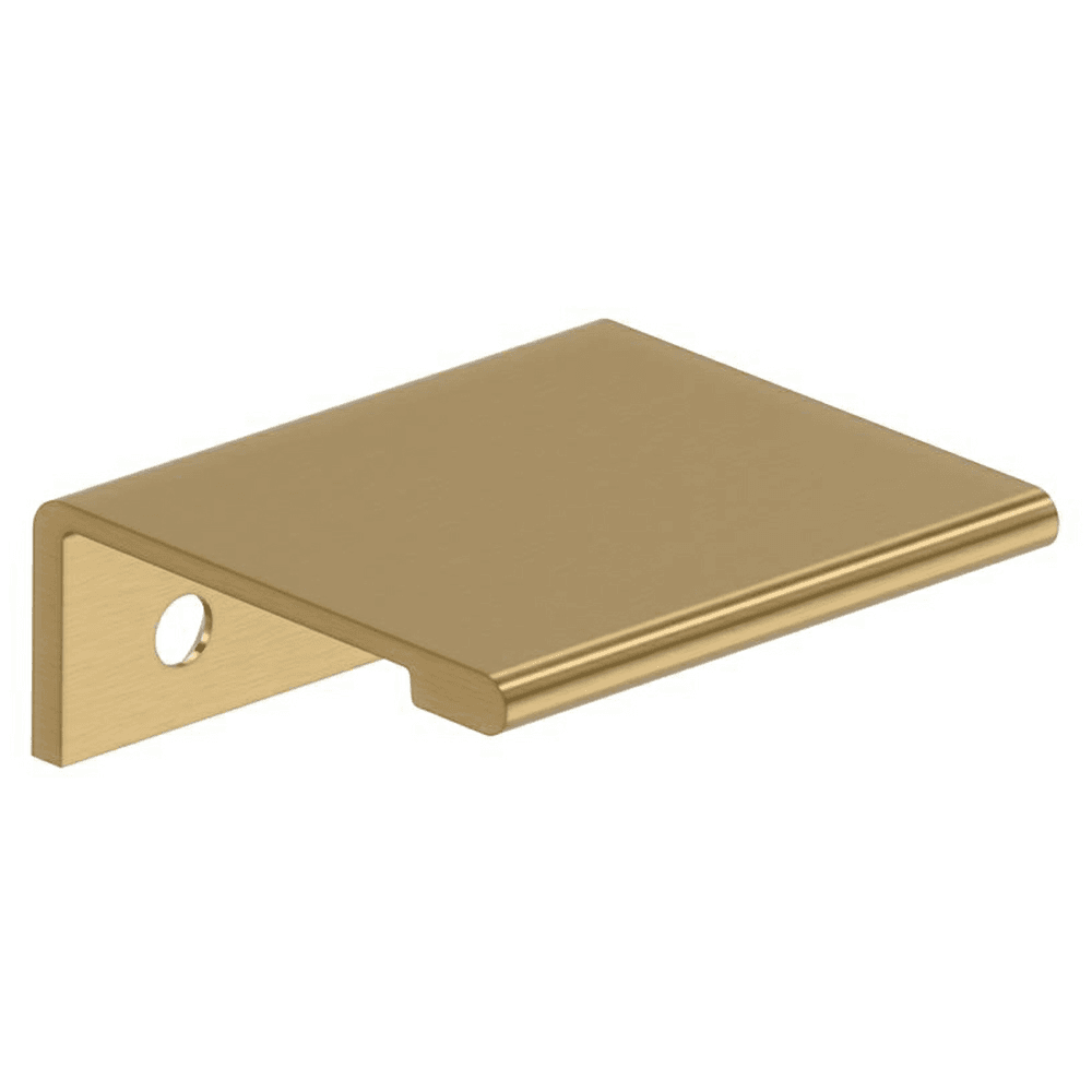 1" Streamline II Cabinet Edge Pull, Champagne Bronze Main - Image