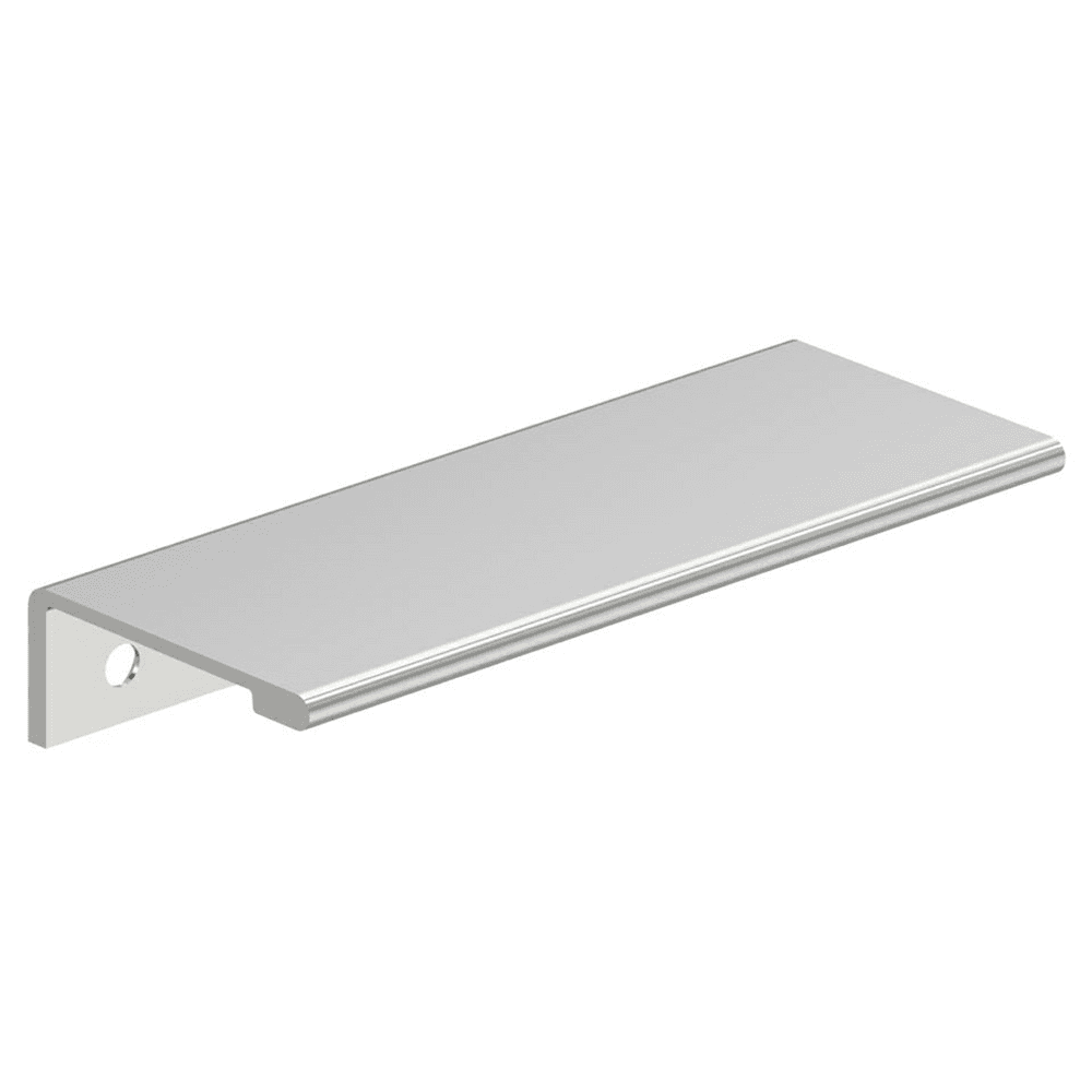 3-3/16" Streamline II Cabinet Edge Pull, Matte Black Alt 1 - Image