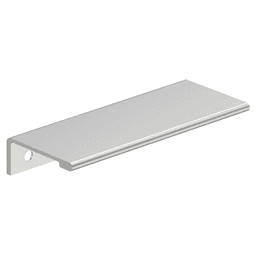 3-3/16" Streamline II Cabinet Edge Pull, Matte Black Alt 1 - Image