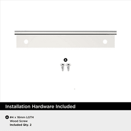 3-3/16" Streamline II Cabinet Edge Pull, Matte Black Alt 4 - Image